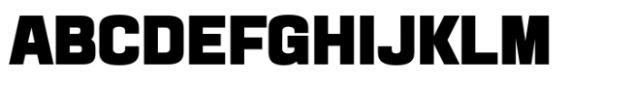 Karnchang Semi Condensed Black Font UPPERCASE