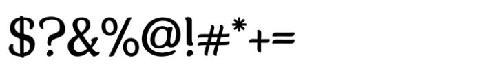 Karolina Regular Font OTHER CHARS