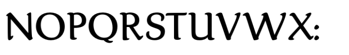 Karolina Regular Font UPPERCASE