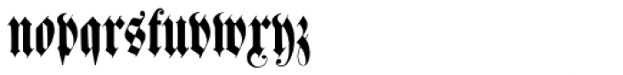 Karolinus Fraktur Font LOWERCASE