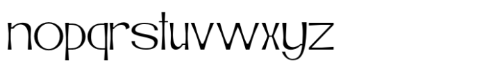 Karom Display Regular Font LOWERCASE