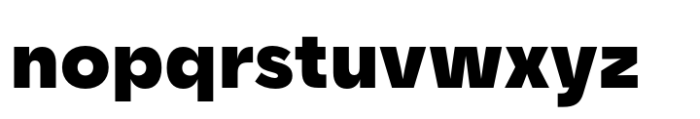Karst Black Font LOWERCASE