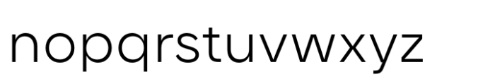 Karst Light Font LOWERCASE