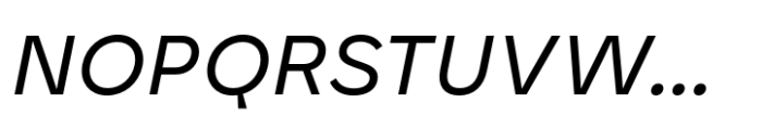 Karst Regular Italic Font UPPERCASE