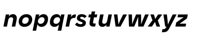 Karst Semi Bold Italic Font LOWERCASE