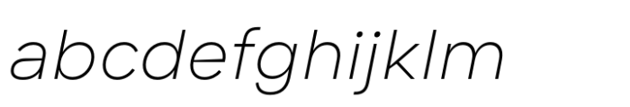 Karst Thin Italic FONT