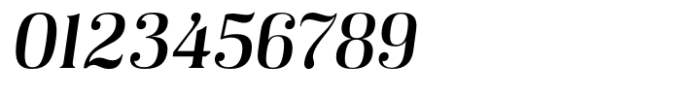 Karsten Medium Italic Font OTHER CHARS