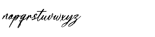 Kartaliaw Mimohasa Italic Font LOWERCASE