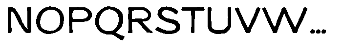 Karteh Regular Font UPPERCASE