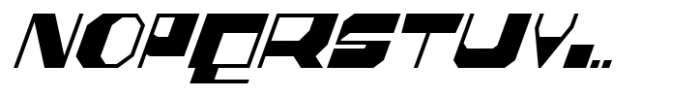 Kartina Kontrast 2 Oblique Font UPPERCASE