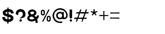 Kartuen Regular Font OTHER CHARS