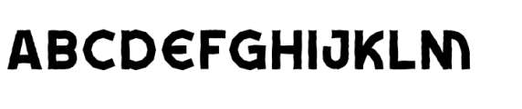 Kartuen Regular Font UPPERCASE