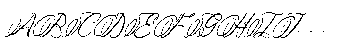 Kartula Italic Font UPPERCASE