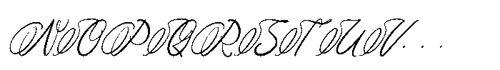 Kartula Italic Font UPPERCASE