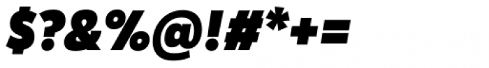 Karu Black Italic Font OTHER CHARS