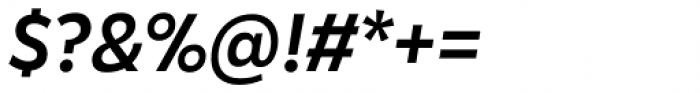 Karu Medium Italic Font OTHER CHARS