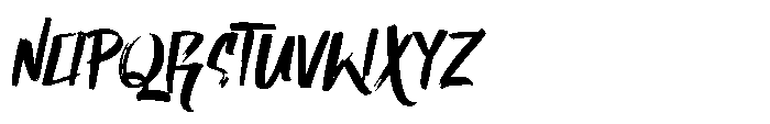 Kasentax Font UPPERCASE