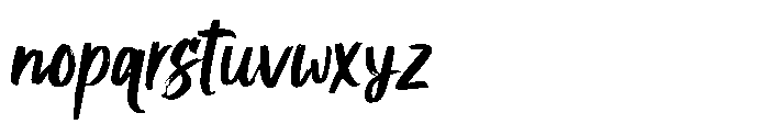 Kasentax Font LOWERCASE