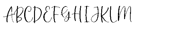 Kashira Font UPPERCASE
