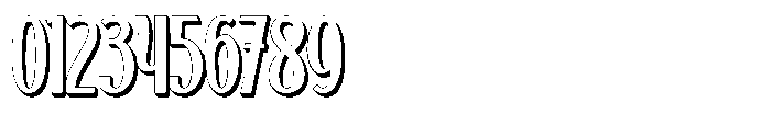 Kashtani Extrude Font OTHER CHARS