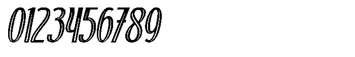 Kashtani Oblique Decor Font OTHER CHARS