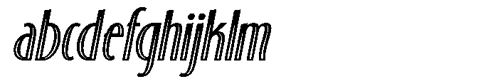 Kashtani Oblique Decor FONT