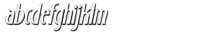 Kashtani Oblique Extrude FONT