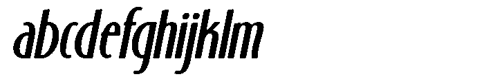 Kashtani Oblique Round FONT