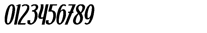 Kashtani Oblique Font OTHER CHARS