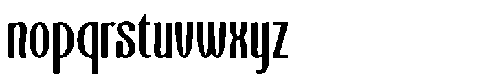 Kashtani Round Font LOWERCASE