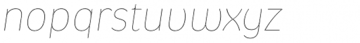 Kasia Hairline Italic Font LOWERCASE