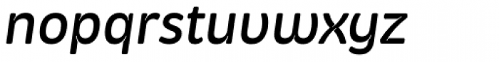 Kasia Medium Italic Font LOWERCASE
