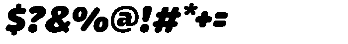 Kasia Nova Black Italic Font OTHER CHARS