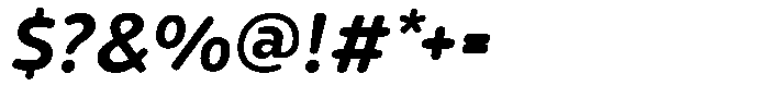 Kasia Nova Bold Italic Font OTHER CHARS