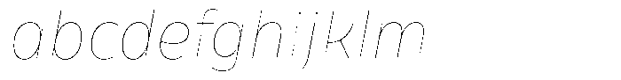 Kasia Nova Hairline Italic FONT