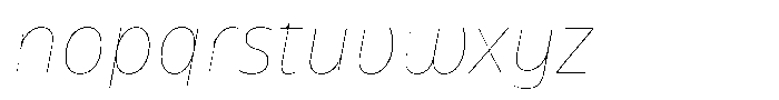 Kasia Nova Hairline Italic Font LOWERCASE