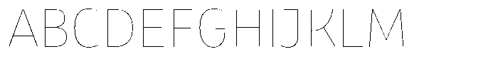 Kasia Nova Hairline Font UPPERCASE
