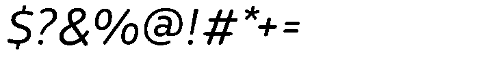 Kasia Nova Italic Font OTHER CHARS