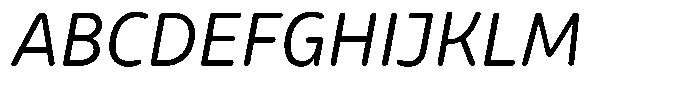 Kasia Nova Italic Font UPPERCASE