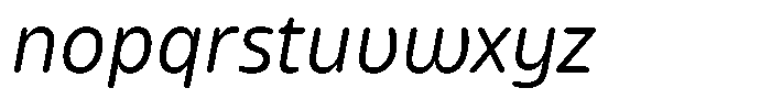 Kasia Nova Italic Font LOWERCASE