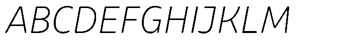 Kasia Nova Light Italic Font UPPERCASE