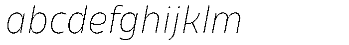 Kasia Nova Thin Italic FONT