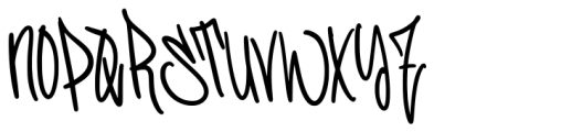 Kasmire Graffiti Font UPPERCASE