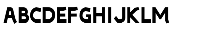 Kasra Typeface Bold Font UPPERCASE