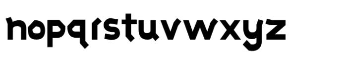 Kasra Typeface Bold Font LOWERCASE
