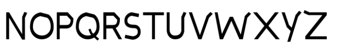 Kasra Typeface Regular Font UPPERCASE