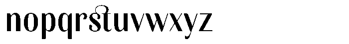 Kastien Bold Condensed Font LOWERCASE