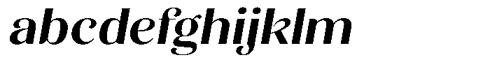 Kastien Bold Expanded Slant FONT