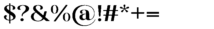 Kastien Bold Expanded Font OTHER CHARS