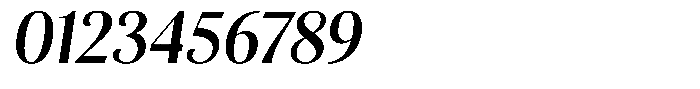 Kastien Bold Semi Condensed Slant Font OTHER CHARS